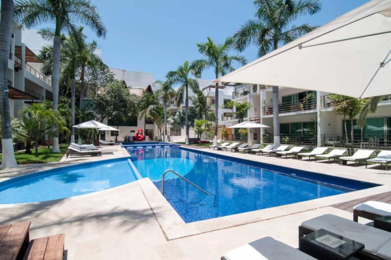 Luxurious & Central Condo In Playa Steps From The Beach Playa del Carmen Eksteriør bilde