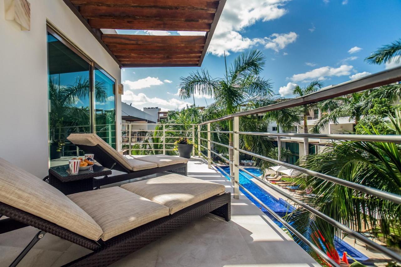 Luxurious & Central Condo In Playa Steps From The Beach Playa del Carmen Eksteriør bilde