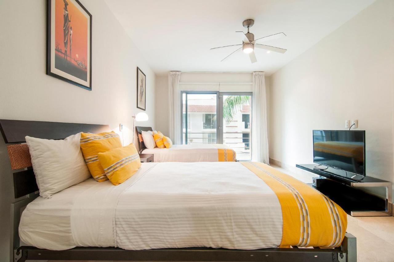 Luxurious & Central Condo In Playa Steps From The Beach Playa del Carmen Eksteriør bilde