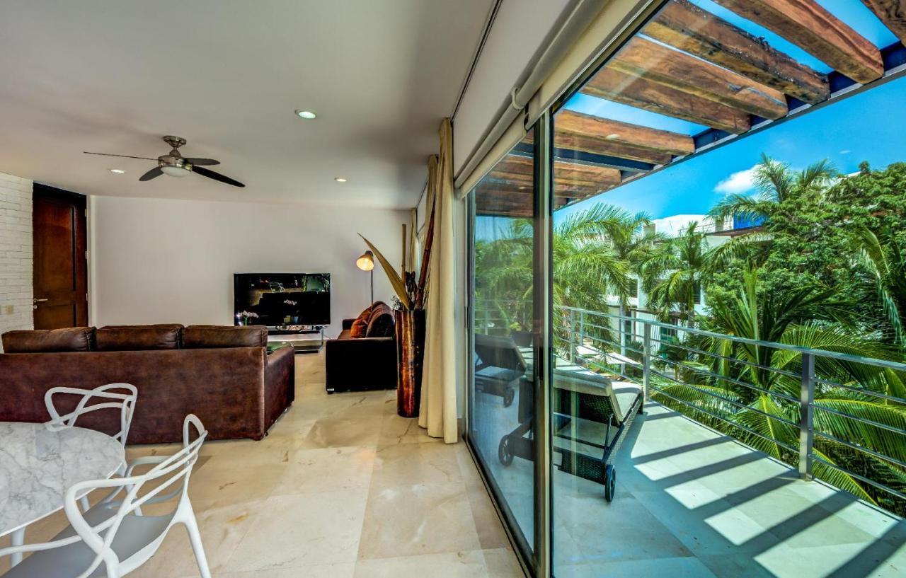 Luxurious & Central Condo In Playa Steps From The Beach Playa del Carmen Eksteriør bilde