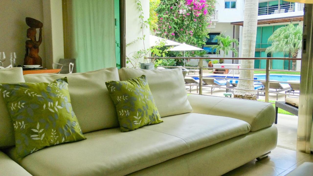 Luxurious & Central Condo In Playa Steps From The Beach Playa del Carmen Eksteriør bilde